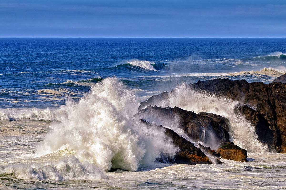 Giant wave at Oregon coast