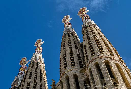 Sagrada Familia spires