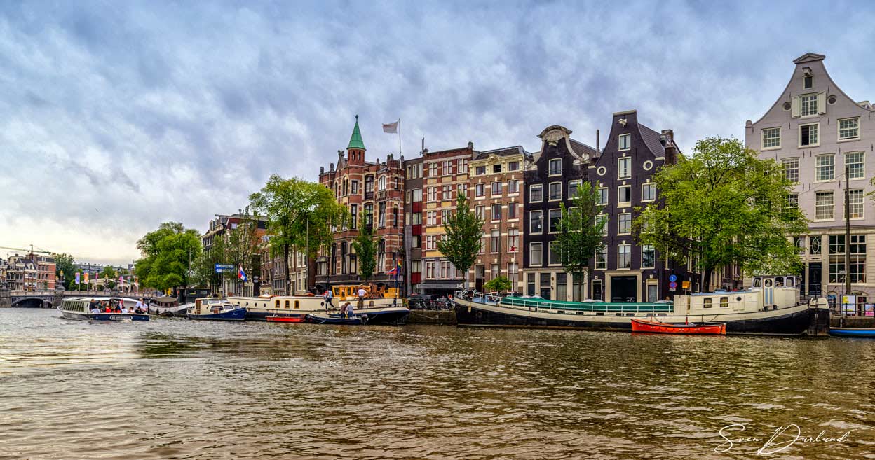 Amsterdam canal view 2