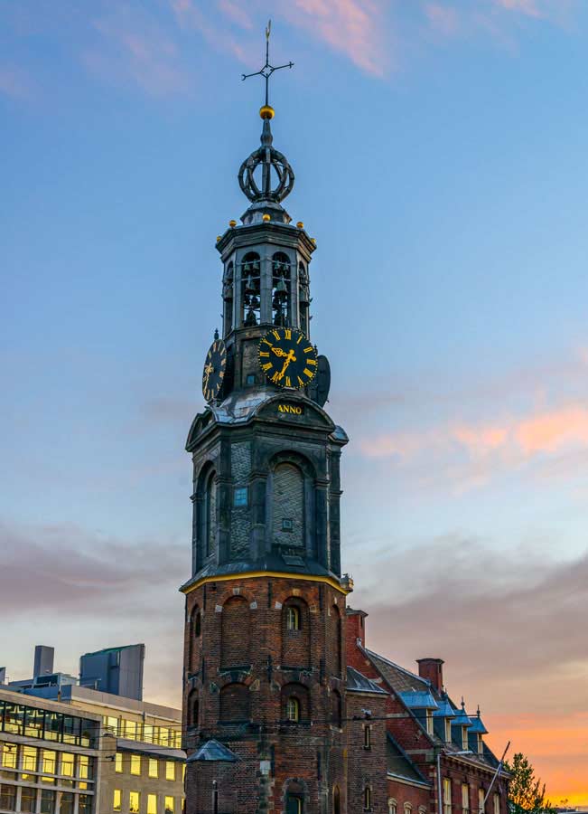 Delft Porcelain exhibit church