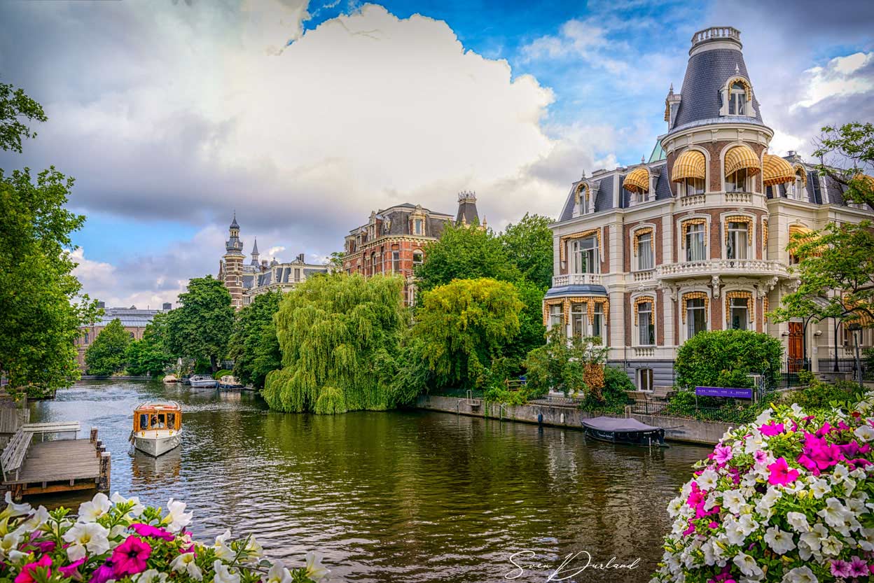 Amsterdam canal view 5