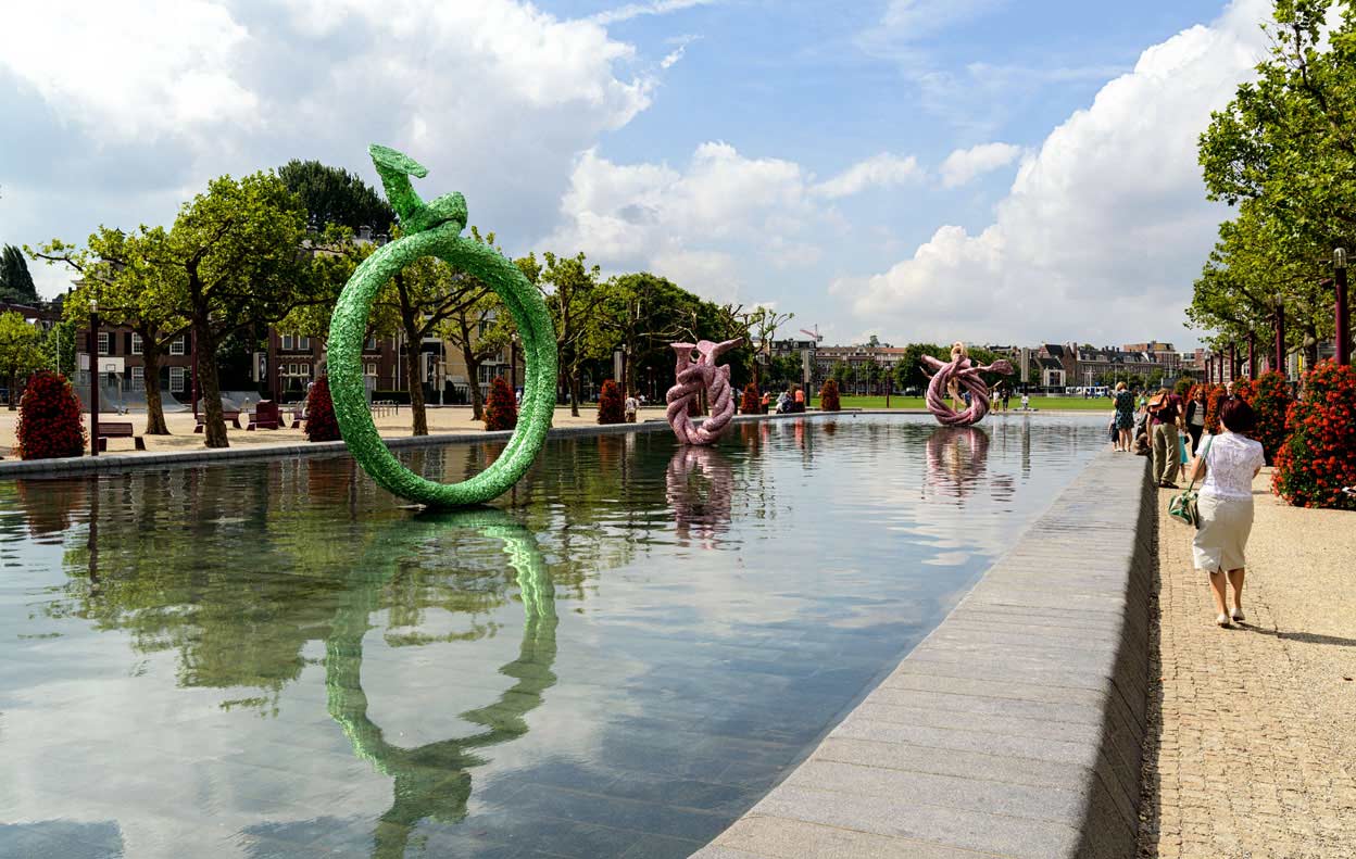 Park near the Rijksmuseum, Amsterdam