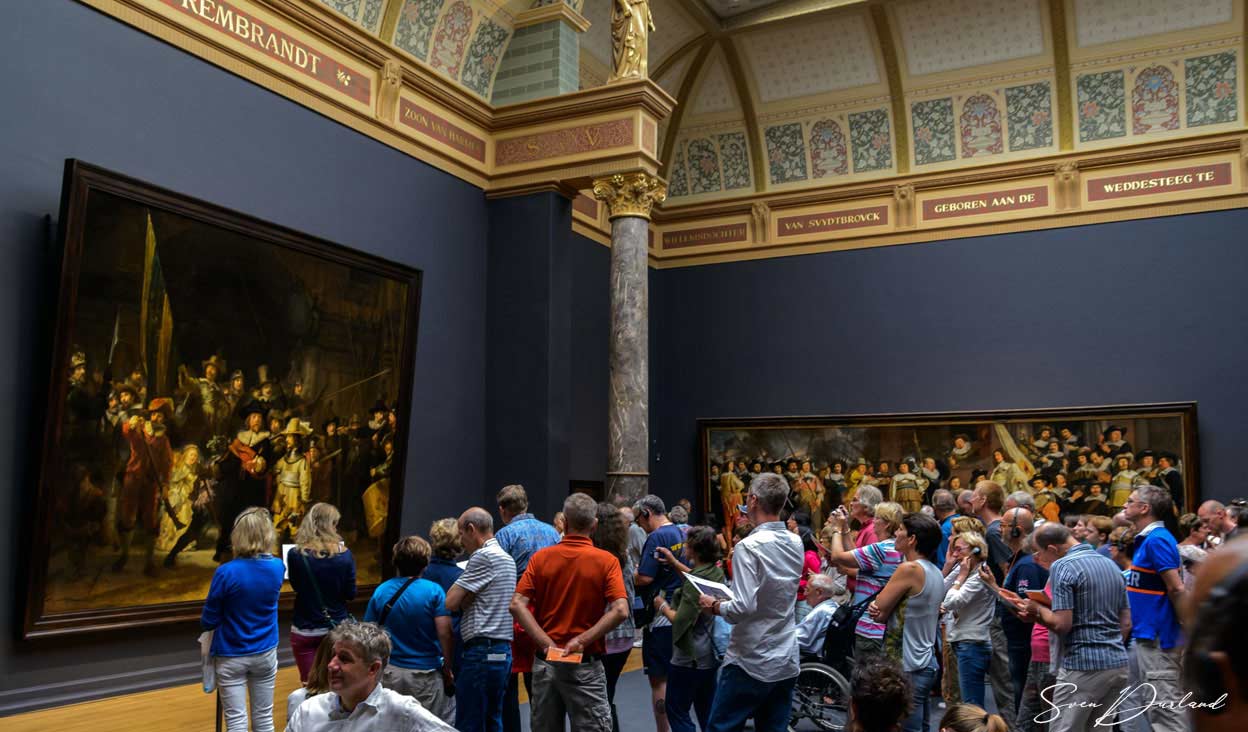 Rembrandt painting in Rijksmuseum