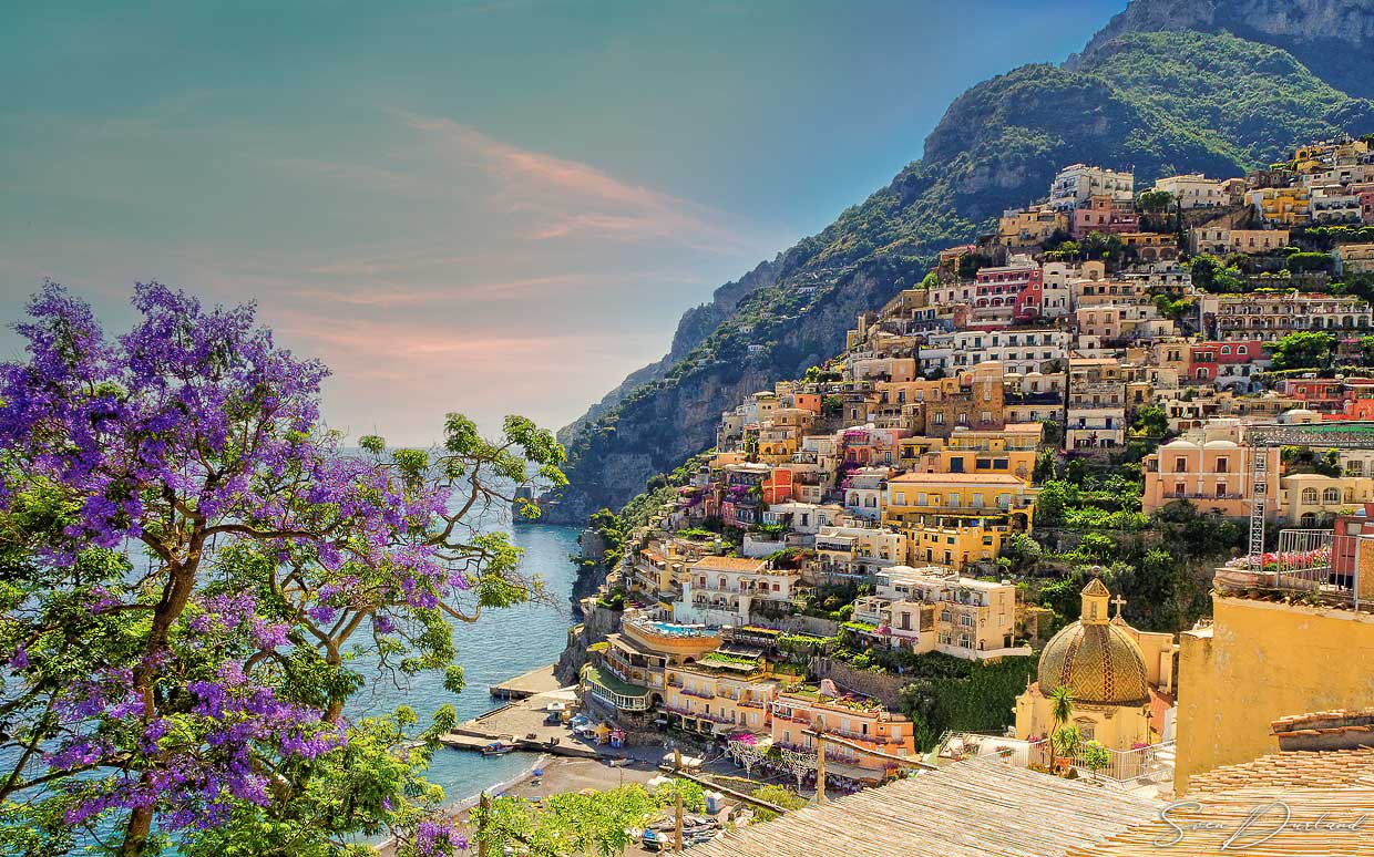 Positano on the Amalfi coast