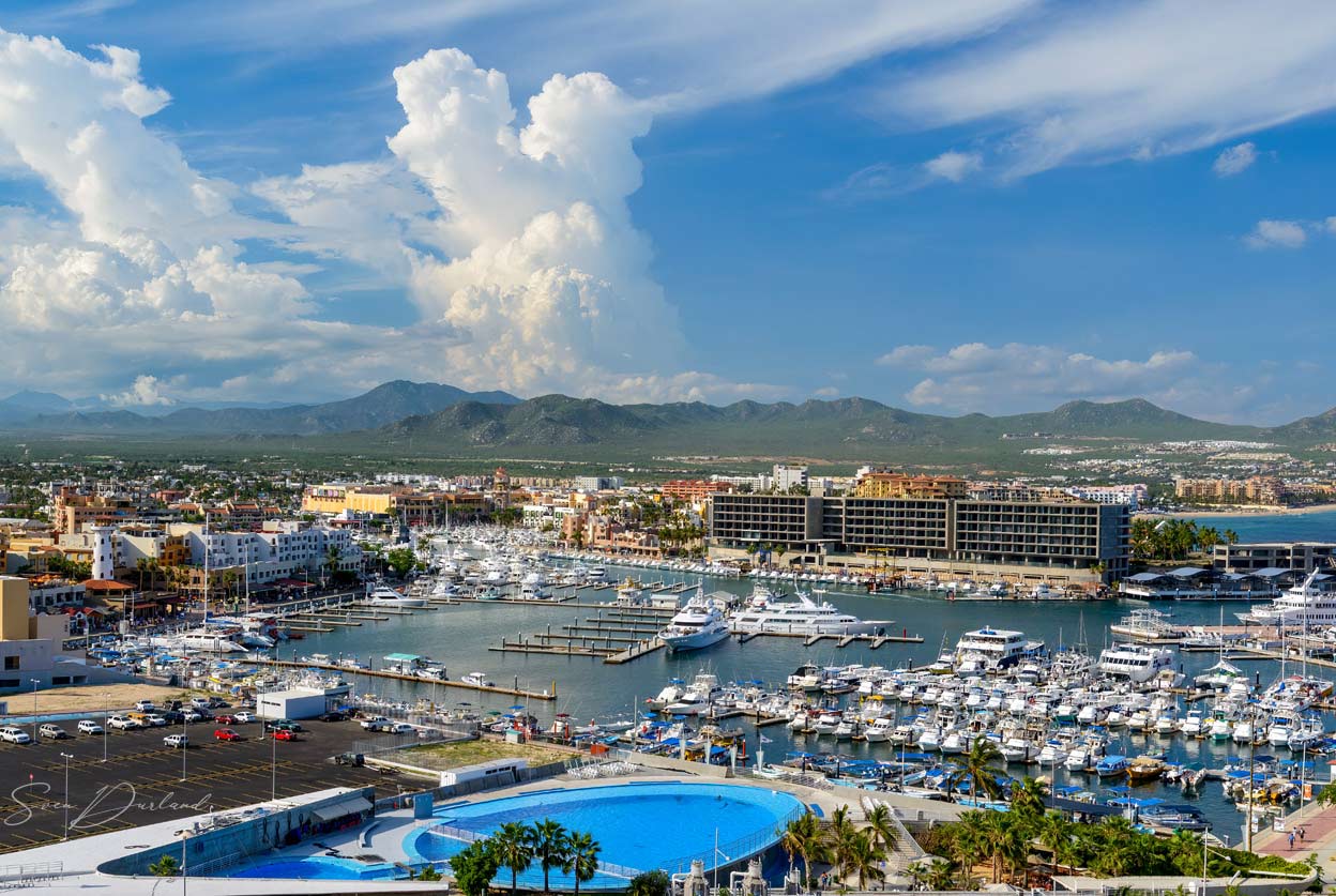 downtown Cabo & marina  overview photo