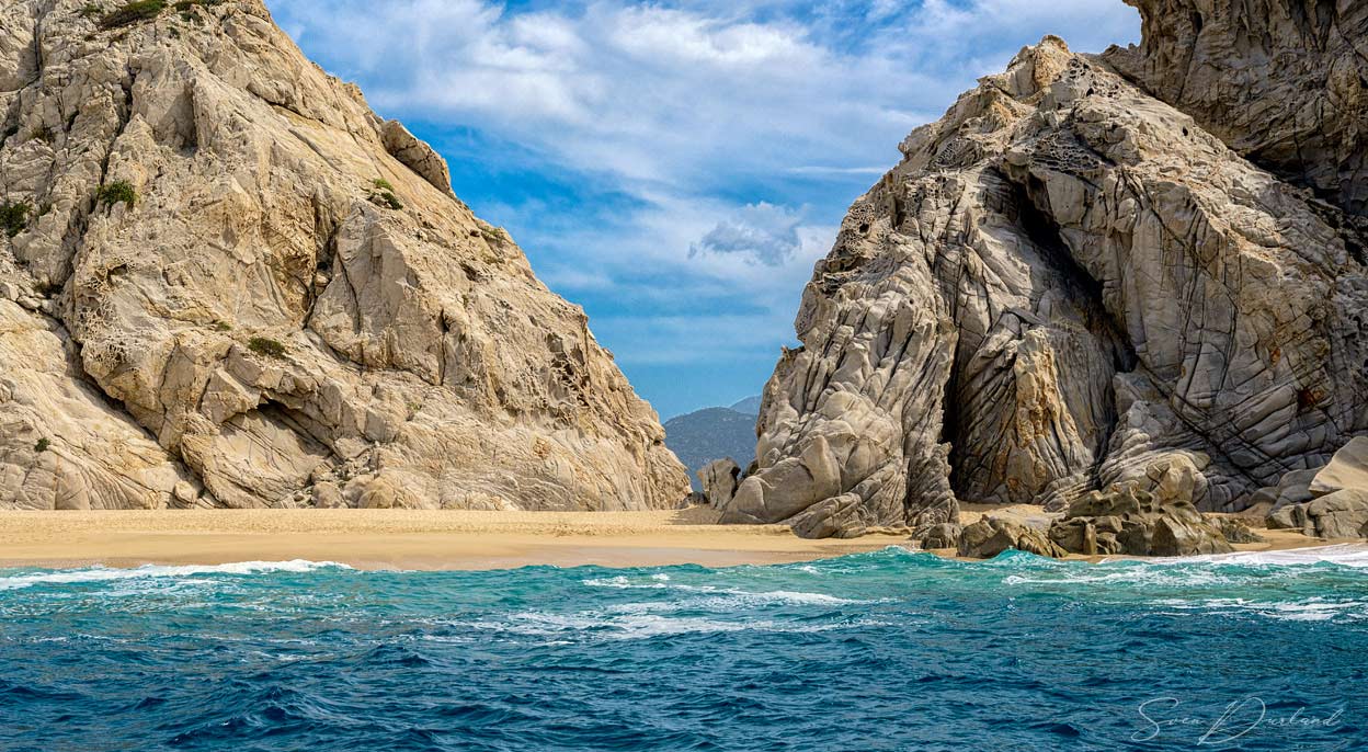 swimming beach near The Arch at Cabo
