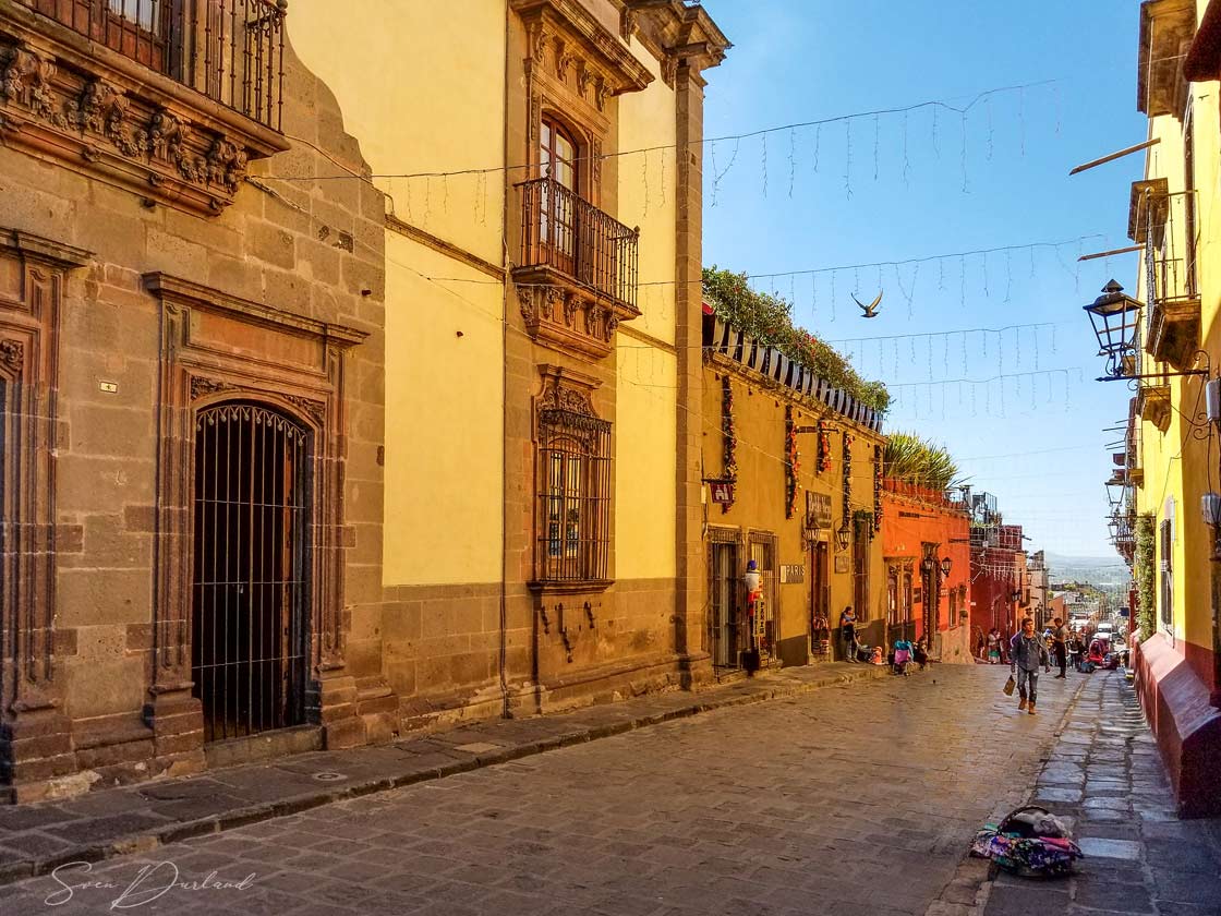 Street scene in San Miguel de Allende