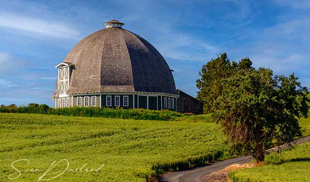 12-sided barn in the Palouse