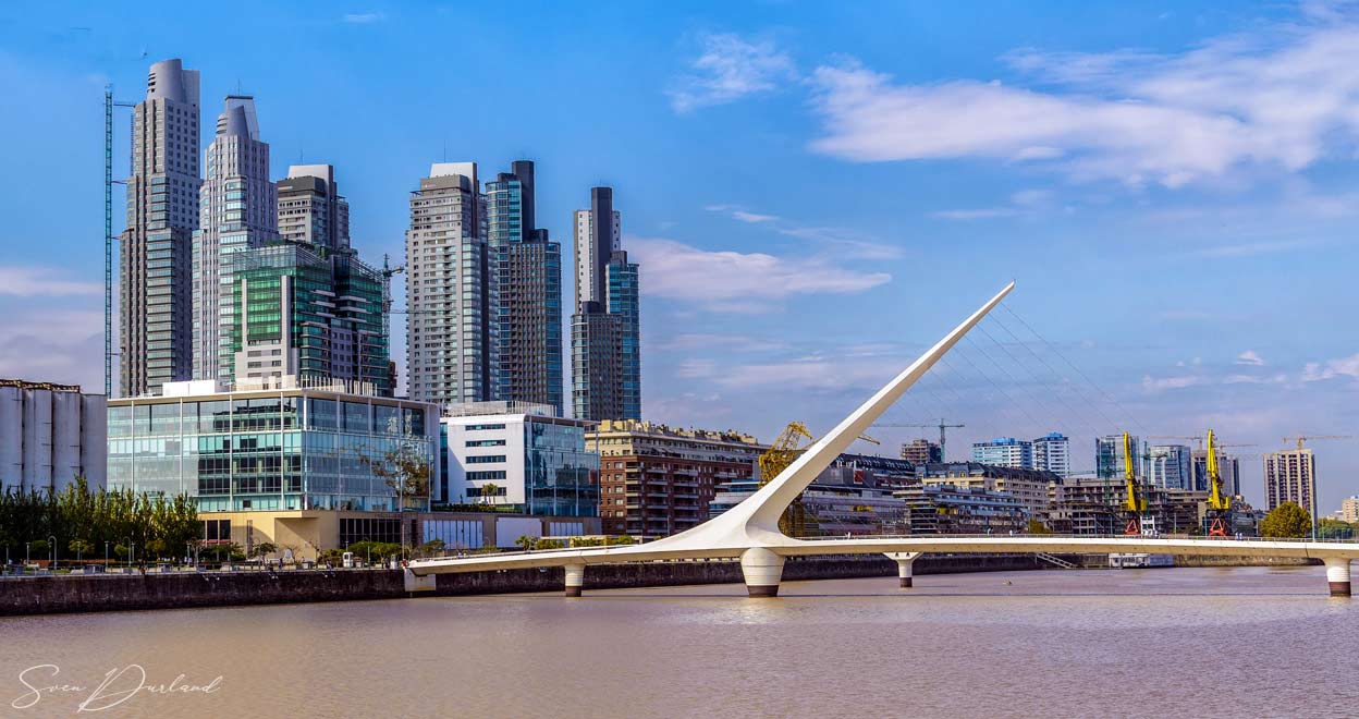 Puerto Madero district in Buenos Aires
