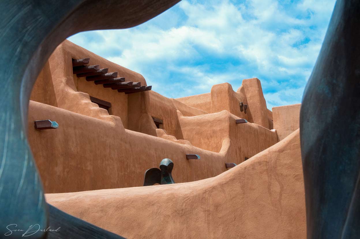 Adobe building. Santa Fe, New Mexico