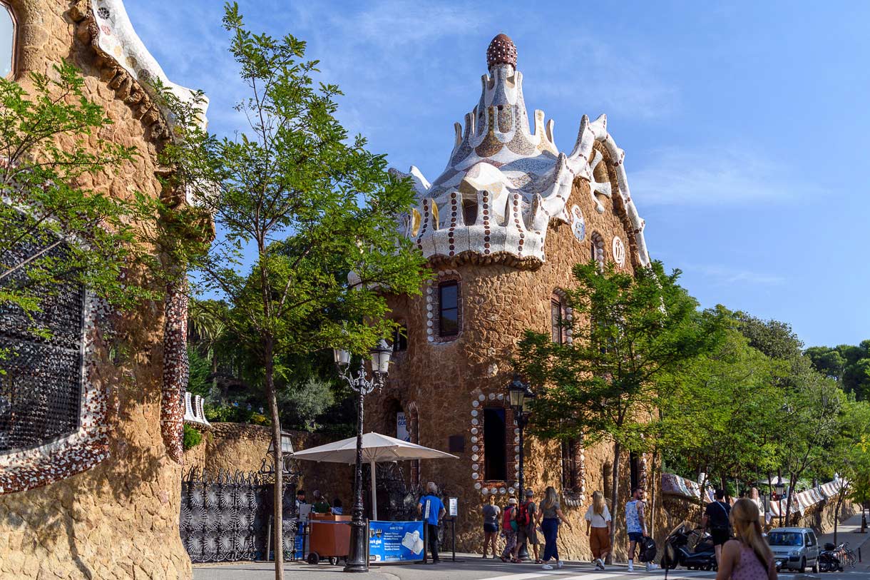 Parc Guell entrance