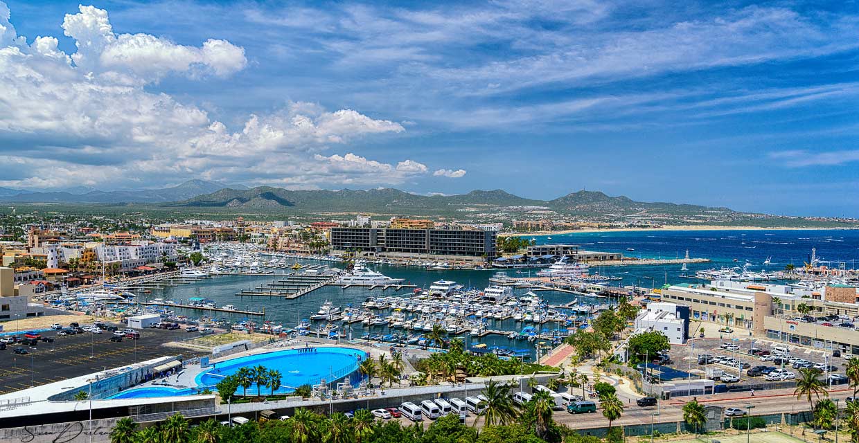 Cabo San Lucas aerial view