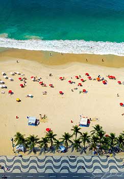 Copacabana beach Rio